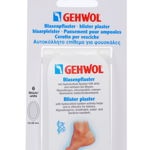 Blister Plaster w/ hydrocolloid system, Large (6 pieces) Assorted